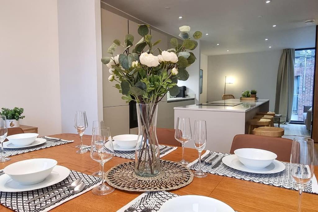 Stunning Luxury Townhouse In Centre Of Manchester Ngoại thất bức ảnh